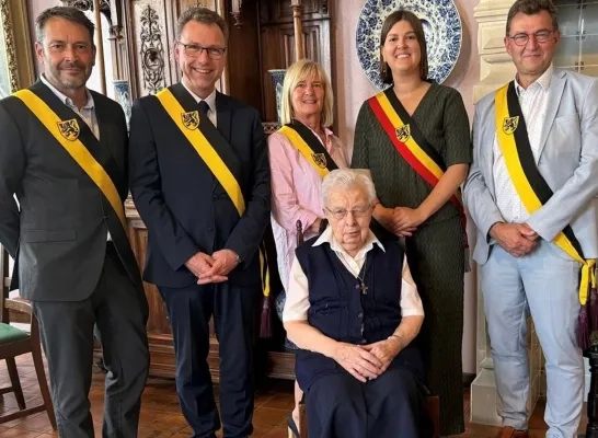 100-jarige zuster Kastrien Duffel