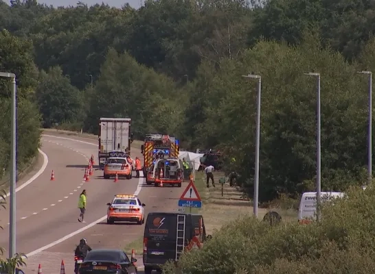 Dodelijk ongeval E34 Retie
