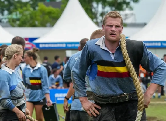 touwtrekkers World Games Wereldspelen China Team Belgium
