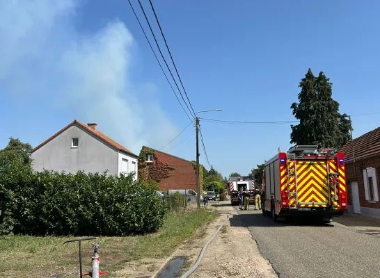 Brand Herenthout Bergense Steenweg 