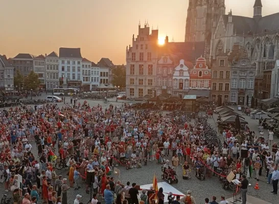 Betoging Gaza Mechelen