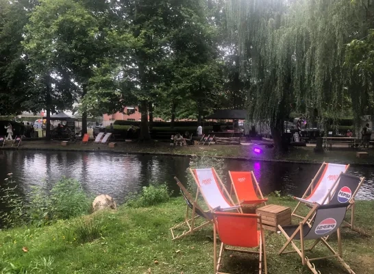 Kafé Kasserol verovert stadspark Lier