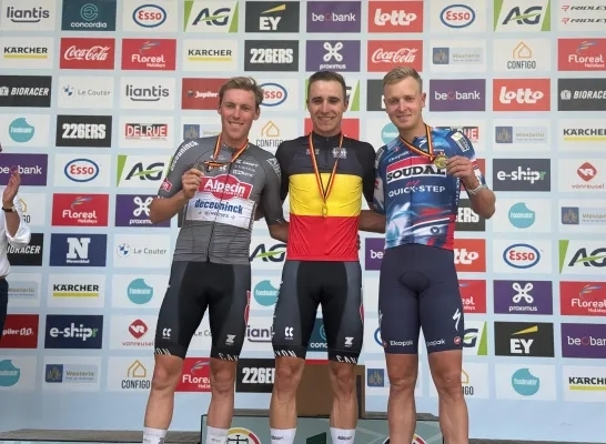 Niels Vandeputte Belgisch kampioen gravel