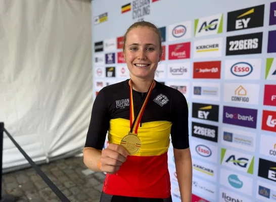 Marthe Truyen Belgisch kampioen gravel