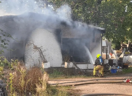 uitslaande brand Grobbendonk