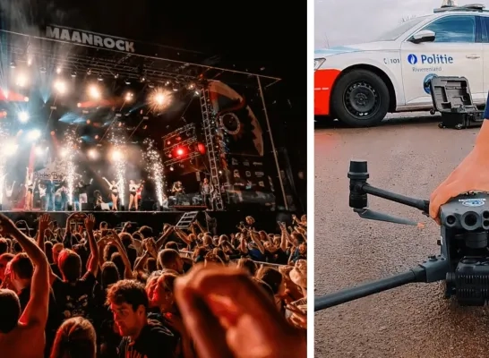 Droneverbod boven Maanrock