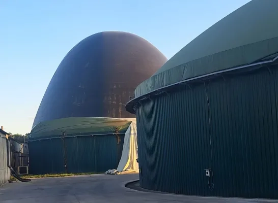 HVZ Taxandria koepel biogascentrale Arendonk