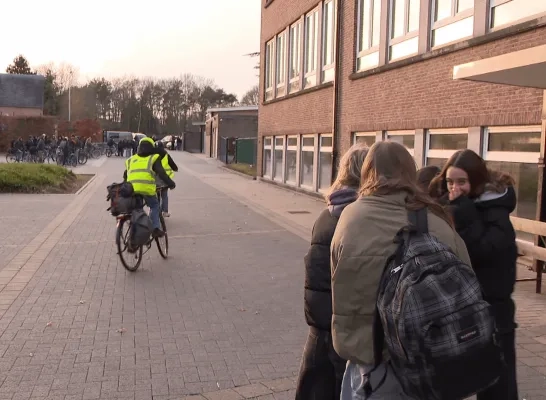 school Nijlen fietsers eerste schooldag