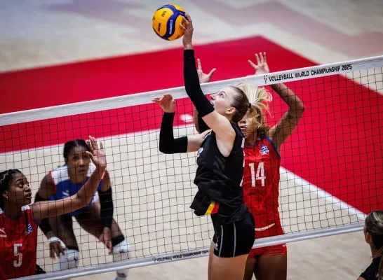 Volleyball World Elise Van Sas Turnhout Yellow Tigers
