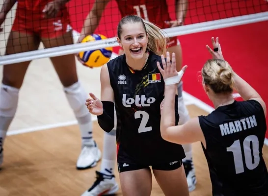 Volleyball World Elise Van Sas Turnhout Yellow Tigers Volleyball World Elise Van Sas Turnhout Yellow Tigers