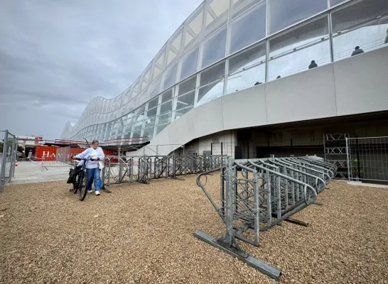 Nieuwe fietsenstalling station Mechelen