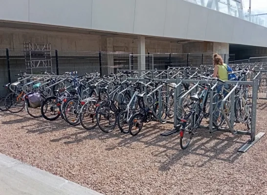 Nieuwe fietsenstalling aan station Mechelen