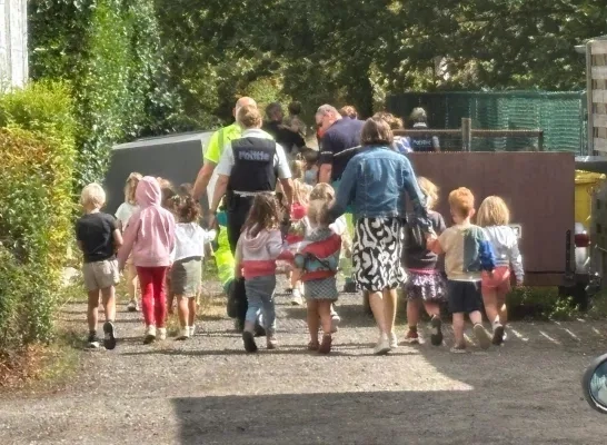 Evacuatie in school Heist Goor
