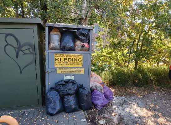 Lille verwijdert alle textielcontainers na aanhoudende overlast