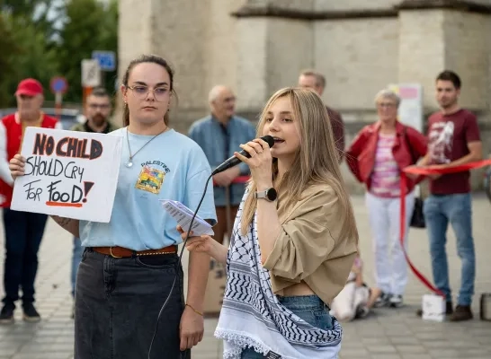 Actie Geel for Palestine