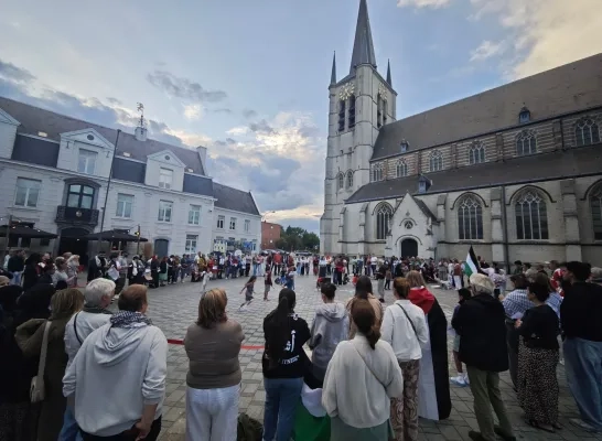 Actie Geel for Palestine