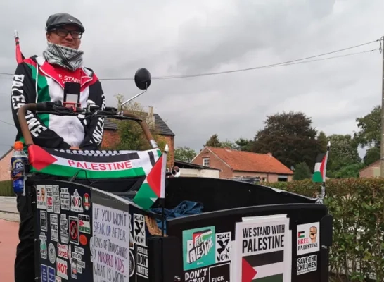  Filip Verbrugghen actie Gaza