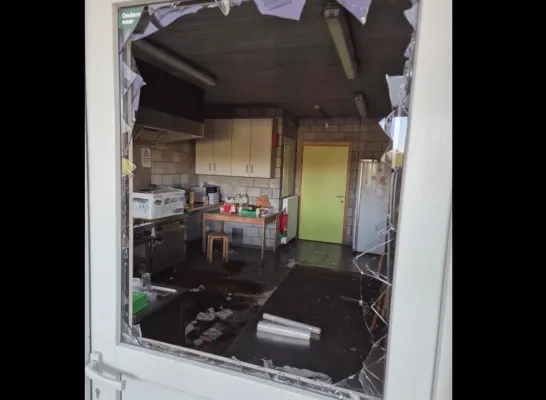 vandalisme Chiro Putte 0
