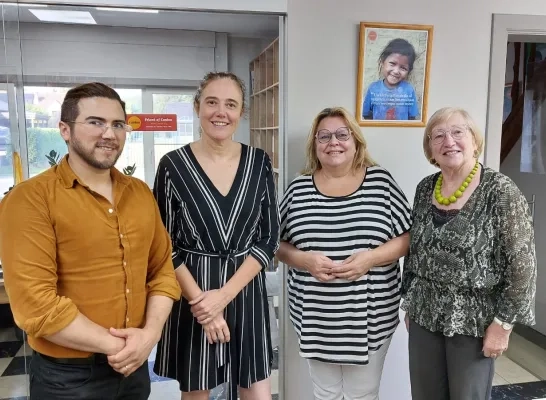 Cunina viert feest in Bobbejaanland