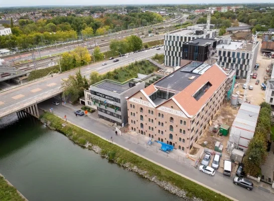 MALT-site in Mechelen krijgt nieuw leven: erfgoedgebouw in renovatie