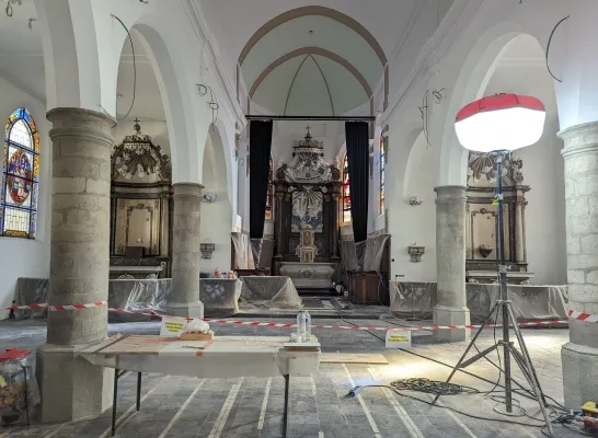 Kerk Lippelo Puurs-Sint-Amands zit in laatste fase renovatie voor opening als evenementenlocatie