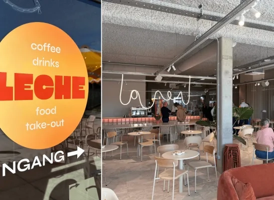 Leche koffiebar sporthal Axion Geel