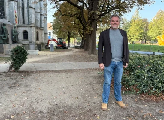 tuin Sint-Romboutskathedraal Mechelen