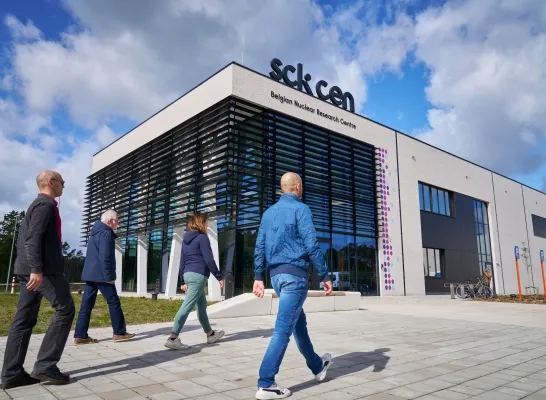 Nieuwe hoofdingang SCK CEN