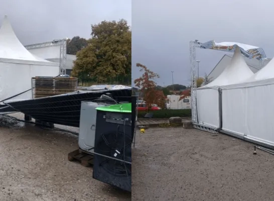 Stormschade Oktoberfest Hulshout