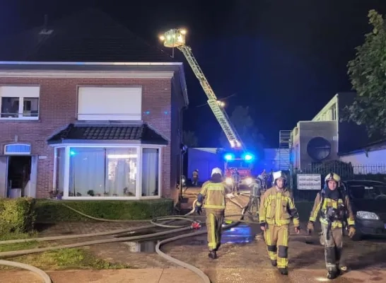 Brand in Rijkevorsel