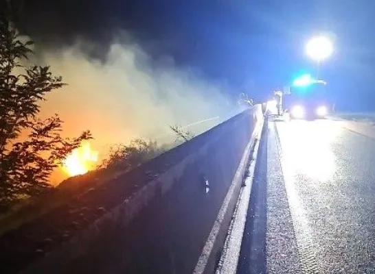 Autobrand in Kasterlee