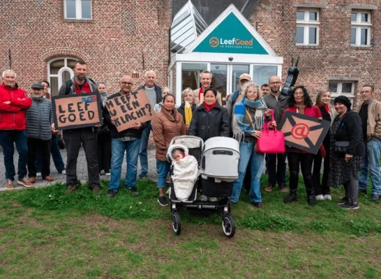 actie pvda Geel 