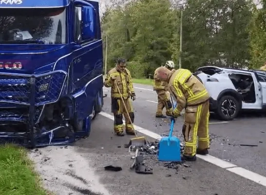 ongeval Westerlosesteenweg petervanderveken 