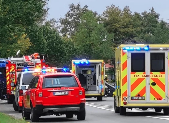 ongeval Westerlosesteenweg 