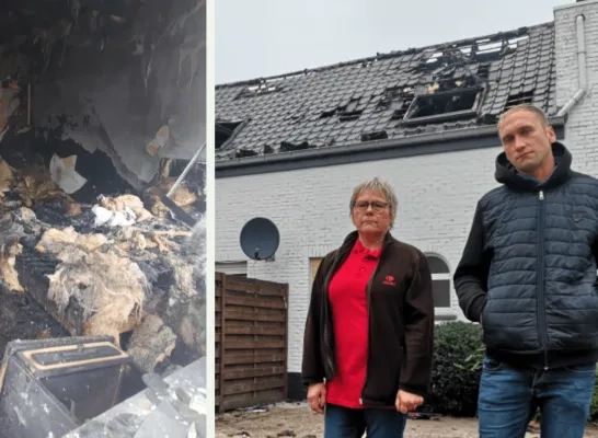 Crowdfunding voor brandslachtoffer