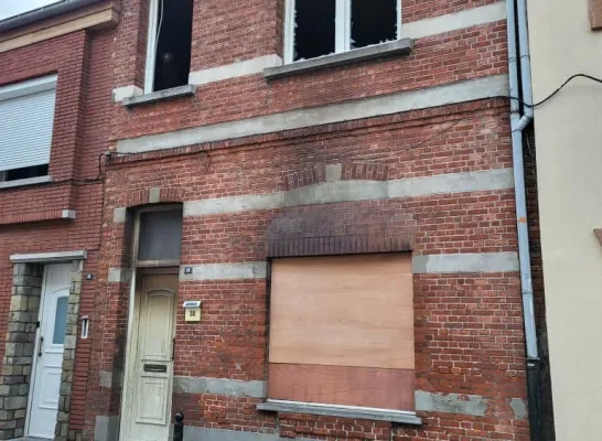 Woningbrand Turnhout 081025