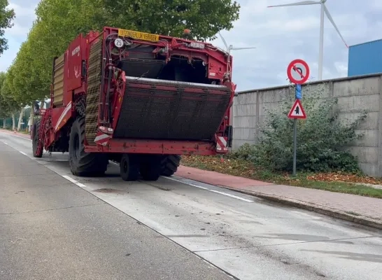 Ongeval met geknelden Olen 091025