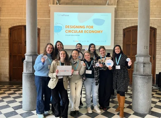 Twee studentenprojecten van Thomas More Mechelen bekroond met OVAM Ecodesign Award
