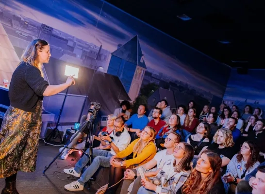 Workshop tijdens Night@Technopolis