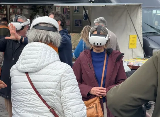 Heraanleg Gasthuisstraat door VR-bril