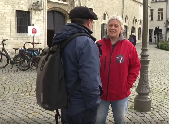 Straathoekwerkers: protest in Mechelen