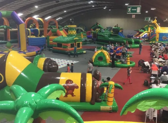 Jungle Jump binnenspeeltuin springkastelen Hulshout Jungle Jump binnenspeeltuin springkastelen Hulshout