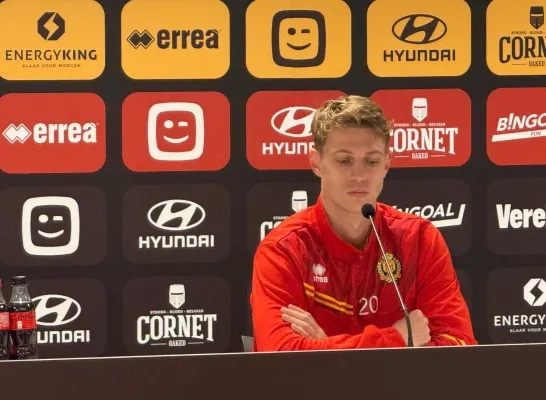 Lion Lauberbach persconferentie KV Mechelen