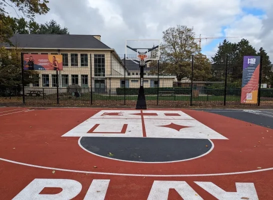 3x3 basketterrein in Lier geopend 3x3 basketterrein in Lier geopend