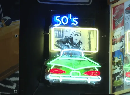 Retrohal jaren 50 expo Retrohal jaren 50 expo