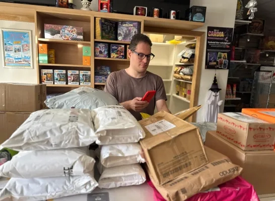 Spelshop Westmeerbeek staking Bpost