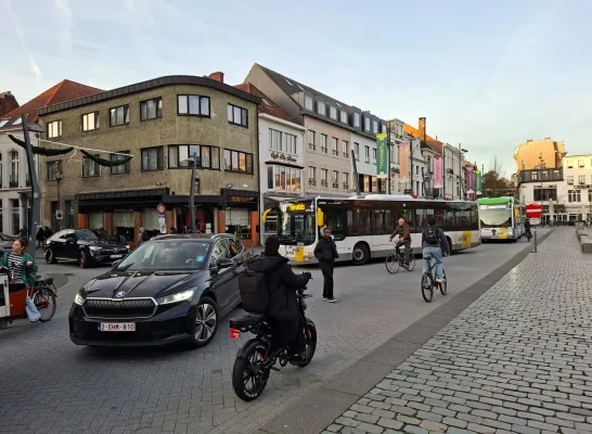 Turnhout stelt nieuw bus- en circulatieplan voor: busvrije Gasthuisstraat, vlottere verkeerscirculatie en nieuw parkeerbeleid
