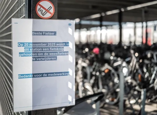 Opgelet: NMBS verwijdert achtergelaten fietsen aan station in Herentals