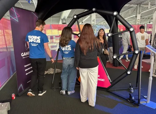 Tech fair in Technopolis