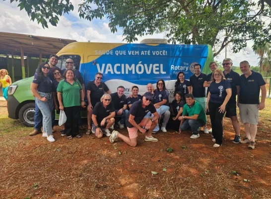 vaccinatiemobiel Brazilië Rotary Westerlo